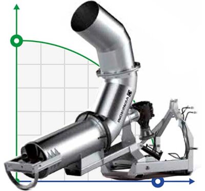 Veneroni MLC/540, 2,5m, 2700 m3/h mixing pump from PTO