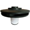 Pompe chimique QHB-750102 GFRPP, 1300L/min, 26,5 m, 380V, moteur ABLE, centrifuge auto-amorçante