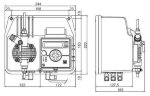 Pompa dozująca PDE BT Ph-Rx-Cl/M 20-05 230V/240V