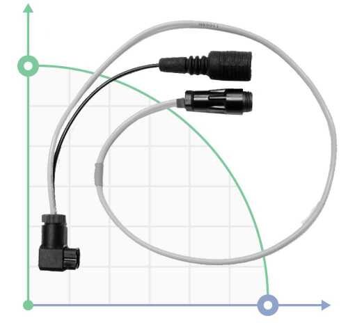 Kabel für Sonda CL-Chlor-Amperometrie-Sensor, (DLX(B)/BT/eSelect), 2 m