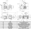 Вакуумний насос Zinisan ZYVP-100-M/2,2 масляний одноступеневий