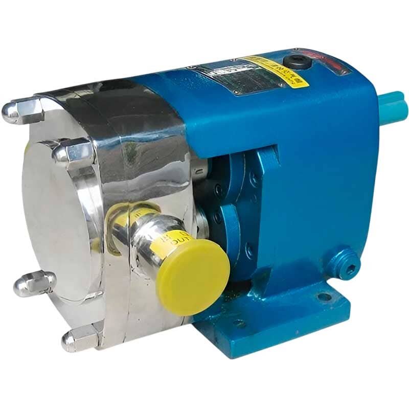 Exzenterpumpe für Suspensionen, Absaugungen LQ3A-78-304/4/B, 9-18 m3/h, 0,3 MPa, 7,5 kW, 200-400 U/min, AISI 304 ohne Motor, Klemmanschluss