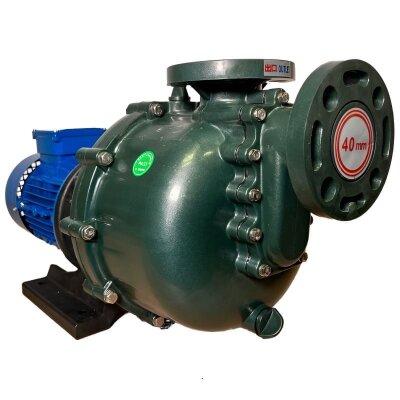 Pump for sodium sulfite solution QHB-P-40012VAL-SSH5V38AGABS-3801, PVDF, 0.75kW, 380V centrifugal self-priming