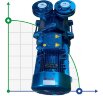 Pompa próżniowa z pierścieniem wodnym ESV 270/100, 285 m3/h, 7,5 kW, 1450 obr.