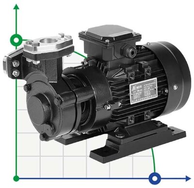 Vortex oil pump WM-30N, 380V -30°C+200°C