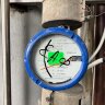 DN15 Débitmètre en acier inoxydable rotamètre KLZZ PN40 (alcool 96%), 42...420 l/h, 4-20mA, Ex