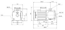 Насос многоступенчатый всасывающий Grundfos CM 5-2 ARIE-AQQE FAAN