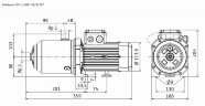 Pompe multicellulaire pour éthylène glycol WILO MEDANA CH1-L.203-1/E/E/10T 4231465