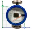 DN15 Расходомер ротаметр из нержавеющей стали KLZZ PN6 (liquid alcohol mixture C2H5OH 92%), 5-50 l/h, 4-20mA, Ex