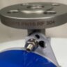 DN15 Расходомер ротаметр из нержавеющей стали KLZZ PN6 (liquid alcohol mixture C2H5OH 92%), 5-50 l/h, 4-20mA, Ex