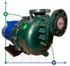Pompa chemiczna QHB-40022 PVDF, 360L/min, 16,5 m, 380V, ABLE Motor, samozasysająca odśrodkowa
