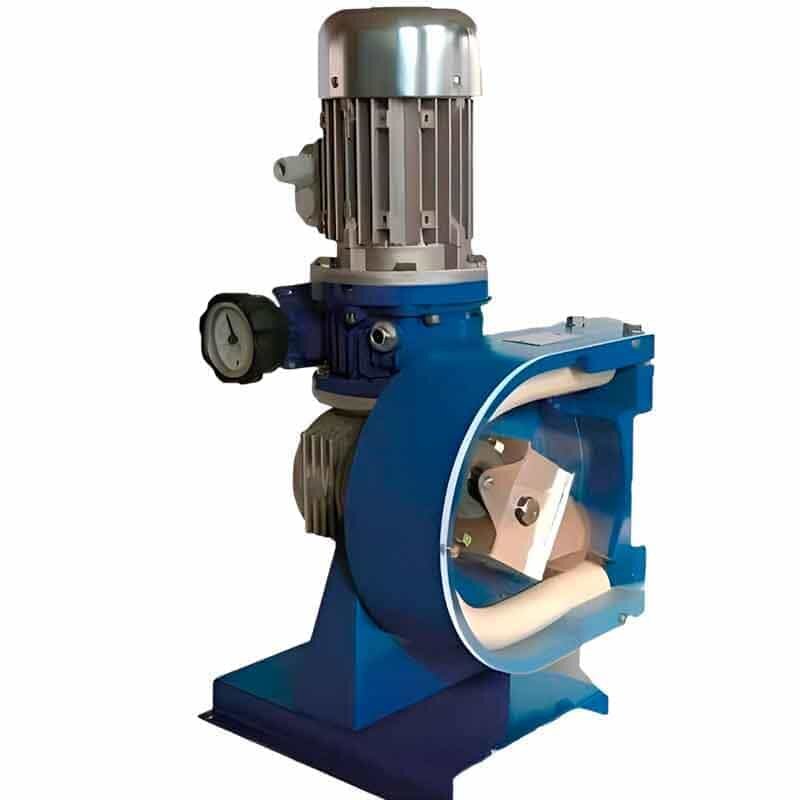 Peristaltikpumpe ACME Pompe AS 15 VX 11,6–55 l/h, 0,22 kW, 4,7–22,5 U/min, mit mechanischer Leistungsregelung