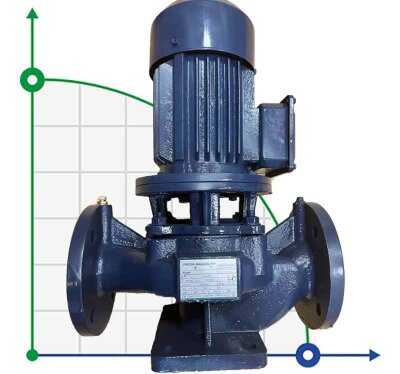 IRG BGL 65-200 (25/50), 7,5kW, 2880 centrifugal vertical pump