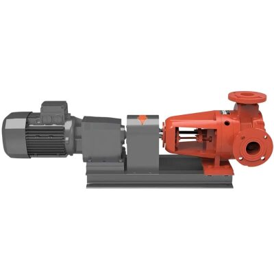 Шестеренчатий насос для шоколаду Kupar KIPK 2 1/2"-PF315, 3 кВт, 100 об/хв, з мотор-редуктором