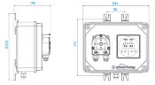 Timer-Dosiereinheit BioClean Control / B 0103 Santoprene
