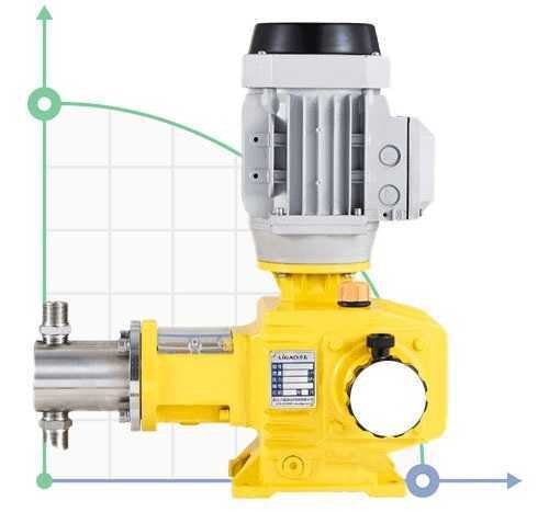 BSX 8/14 AISI 304 plunger metering pump
