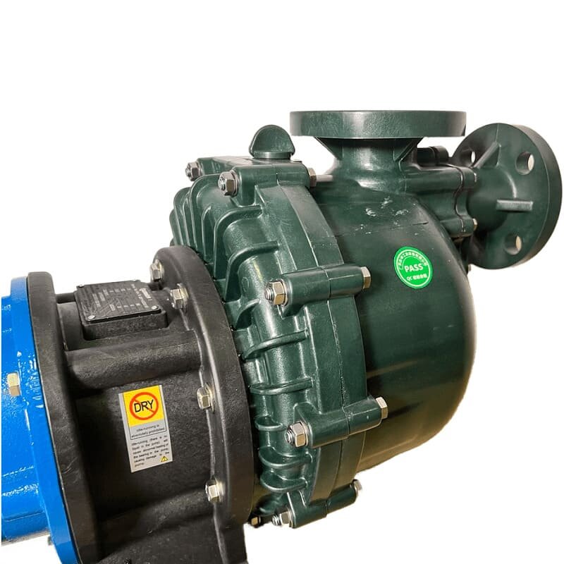 Pumpen einer wässrigen Bromlösung QHB-P-40032VAL-SSH5V38AGABS-3801, PVDF, 2,2 kW, 380 V selbstansaugende Zentrifugalpumpe