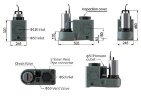 Сололіфт з пультом управління AIZL-750W, 18/11,5, 0,75 кВт, 220V, 2800 об/хв