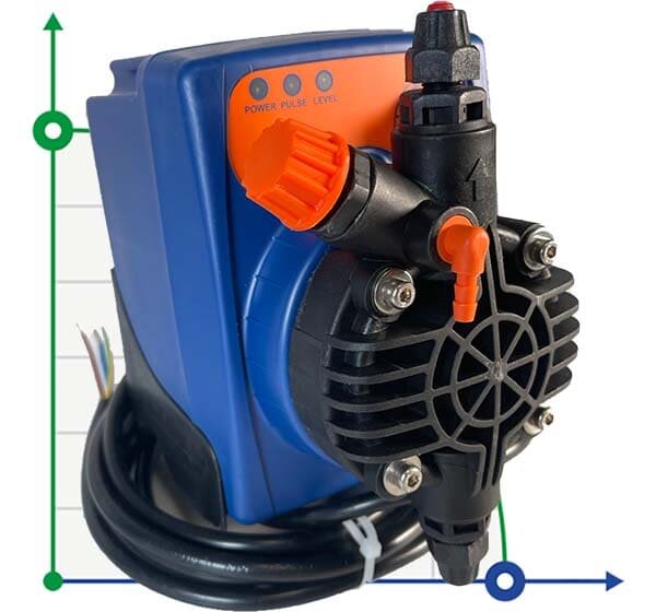Bomba dosificadora de productos químicos PDE PKX FT/A 07-02 230V/240V
