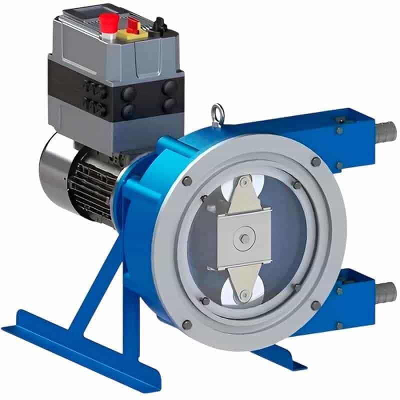 Bomba peristáltica ACME Pompe ASP 50 IX 1925-13395 l/h, 4 kW, 11,5-80 rpm, con ajuste de rendimiento mediante convertidor de frecuencia