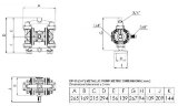 DPX 05 AL/E - Pneumatic Membrane Pump