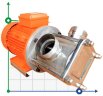 Pompe pour miel, sucre AlphaDynamic AD80/01/TR 4,5kW roue mobile