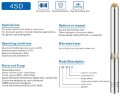 Глибинний насос для свердловин 4SDM8/21, 3kW, 220V