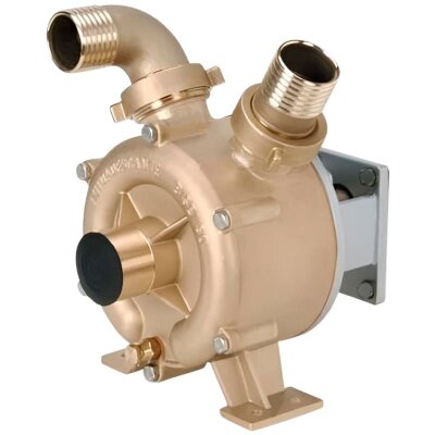 Вихревой насос для опорожнения трюмов LIVERANI MID 40, 120 л/мин, бронза, под гидравлический двигатель
