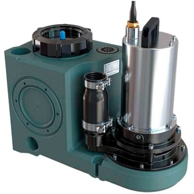 Канализационная установка для подъема сточных вод с измельчителем и пультом управления AIZL-SC750W, 15,5/13,5, 0,75 кВт, 220V, 2800 об/мин