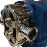 Pompe à lobes JKLB 150L 1 1/2 pouce, 1.09 m3/h, AISI 316 pour produits alimentaires