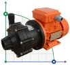 ADM 4 PP/TF/0.16HP/2800RPM насос з магнітною муфтою