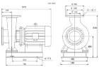BGW 150-400(I) (200/50), 45kW, 1480 centrifugal horizontal pump
