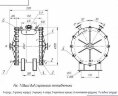 Intercambiador de calor espiral 20m2 refrigeración aceite