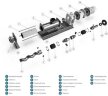 Pompe à vis SOLTEC ONV-3-00 pour l'approvisionnement en produits primaires baies, fruits et légumes hachés