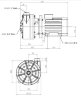 Horizontale Kreiselpumpe MB 155, PP, EPDM, B