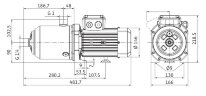 Pump WILO MEDANA CH1-L.605-1/E/E/10T multi-stage for water supply