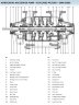 Горизонтальный многоступенчатый насос EKM 32/04, 4 кВт, 380V 60HZ, 3500 об/мин