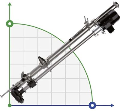 Veneroni LVEM 10, 9,2 kW, 3m, 144 m3/h elektrische vertikale Pumpe mit Mischpropeller