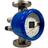 DN25 stainless steel flow meter rotameter KLZZ PN16 (liquid Alcohol mixture C2H5OH 96%), 250..2500 l/h, 4-20mA, Ex
