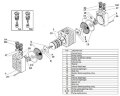 Pompe à membrane pneumatique MINI005-P-NT-P-Y
