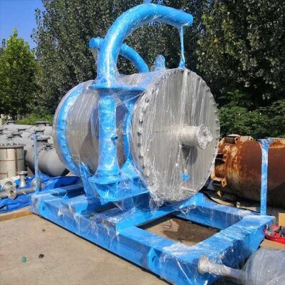 Spiral heat exchanger 20m2, AISI 304, detachable type
