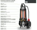 Tauchpumpe Dreno DNB-EX 65-2/220 T mit S-förmigem zweikanaligem Laufrad