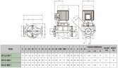 DAB CP2 32-4000/P/BQQE/4 IE3 circulation pump, 60209874