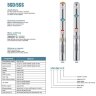Свердловинний насос 5SS10/13, Outlet: 2 дюйма, 4kW, 380V
