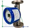 DN25 Débitmètre rotamètre  acier inoxydable KLZZ PN16 (eau), 400-4000 l/h, 4-20mA, Ex