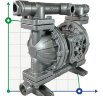 DPX 05 AL/T - Pneumatic Membrane Pump