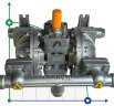 DPX 05 AL/T - Pneumatic Membrane Pump