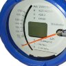 DN25 Ротаметр расходомер из нержавеющей стали KLZZ PN40 (спирт 96%), 180...1700 л/ч, 4-20мА, Ex