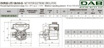 DAB EVOPLUS Lite 120/180-25 Umwälzpumpe mit elektronischer Steuerung, 60218205