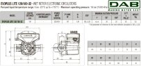 DAB EVOPLUS Lite 120/180-32 циркуляционный насос с электронным управлением, 60218208